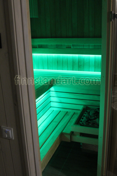 Sauna in an apartment in Brovary