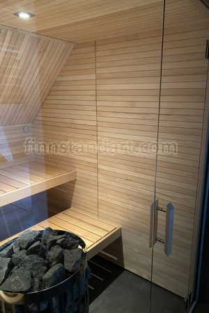 Private sauna in Trebukhov