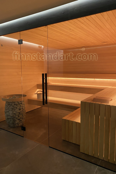 Private sauna, KG &quot;Goldfish&quot;