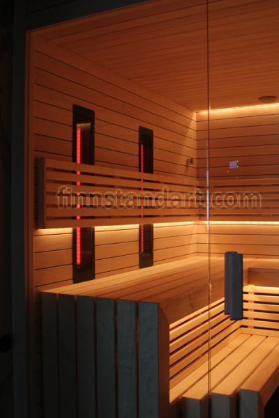 Sauna in an apartment on Obolon